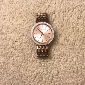 Michael Kors rose gold watch